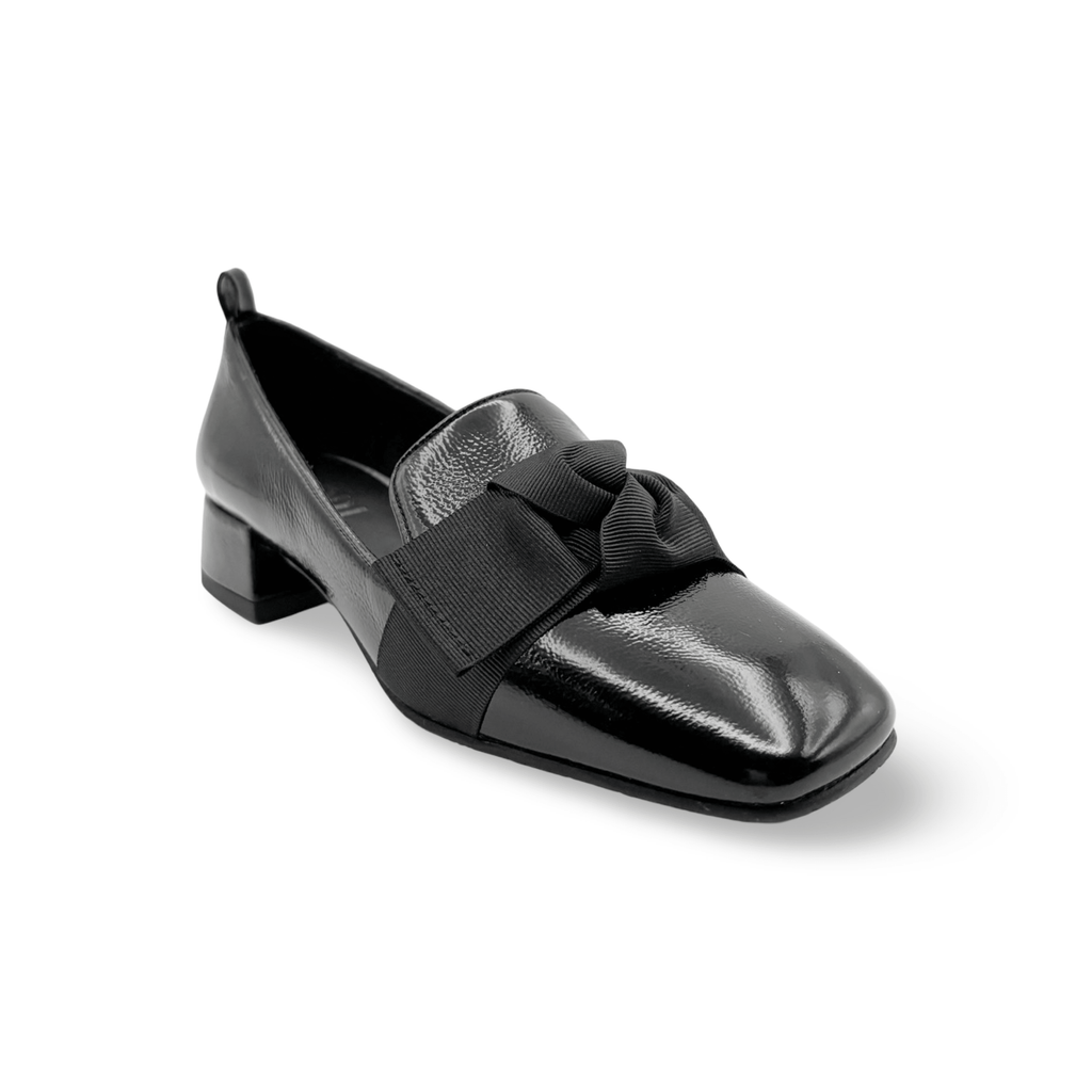 Belga Black Patent Loafer