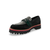 Emma Black Suede/Croco Waterproof Loafer