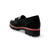 Emma Black Suede/Croco Waterproof Loafer