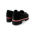 Emma Black Suede/Croco Waterproof Loafer