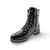 Paige Black Crinkle Waterproof Boot