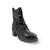 Black vegan crinkle [patent boot 