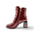 Jazzy WATERPROOF Burgundy Crinkle Patent Boot