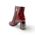 Jazzy WATERPROOF Burgundy Crinkle Patent Boot