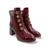 Jazzy WATERPROOF Burgundy Crinkle Patent Boot