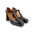 Xinsu Black T- Strap Pump