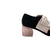 Misha Black/Nude Suede Pump