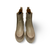 Leilani Beige Chunky Heel Boot