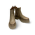 Leilani Beige Chunky Heel Boot