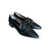 Dali Black Buckle Flat