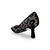 13055MR Grey Animal Print Pump