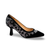 13055MR Grey Animal Print Pump
