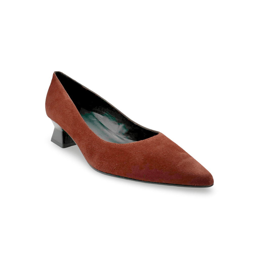 13071XM3 Brown Suede Pump