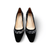 13055MR Grey Animal Print Pump