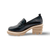 53043M Black Lug Sole Loafer