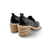 53043M Black Lug Sole Loafer
