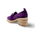 53043M2 Purple Suede Loafer