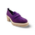 53043M2 Purple Suede Loafer
