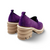 53043M2 Purple Suede Loafer