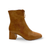 Vella Tan Front Zipper Boot