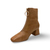 Vella Tan Front Zipper Boot