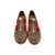 Teni Leopard-Red Suede Flat