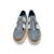 Teni Denim-White Flat