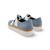 Teni Denim-White Flat