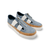 Teni Denim-White Flat