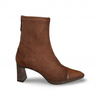 Ankara Cognac Suede/Leather Boot