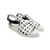Madis White Black Spot Sandal