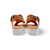 Madis Gold Metallic Leather Sandal