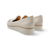 Oclem Stone Leather Flat