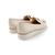 Oclem Stone Leather Flat
