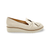 Oclem Stone Leather Flat