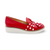 Oclem Red White Spot Flat