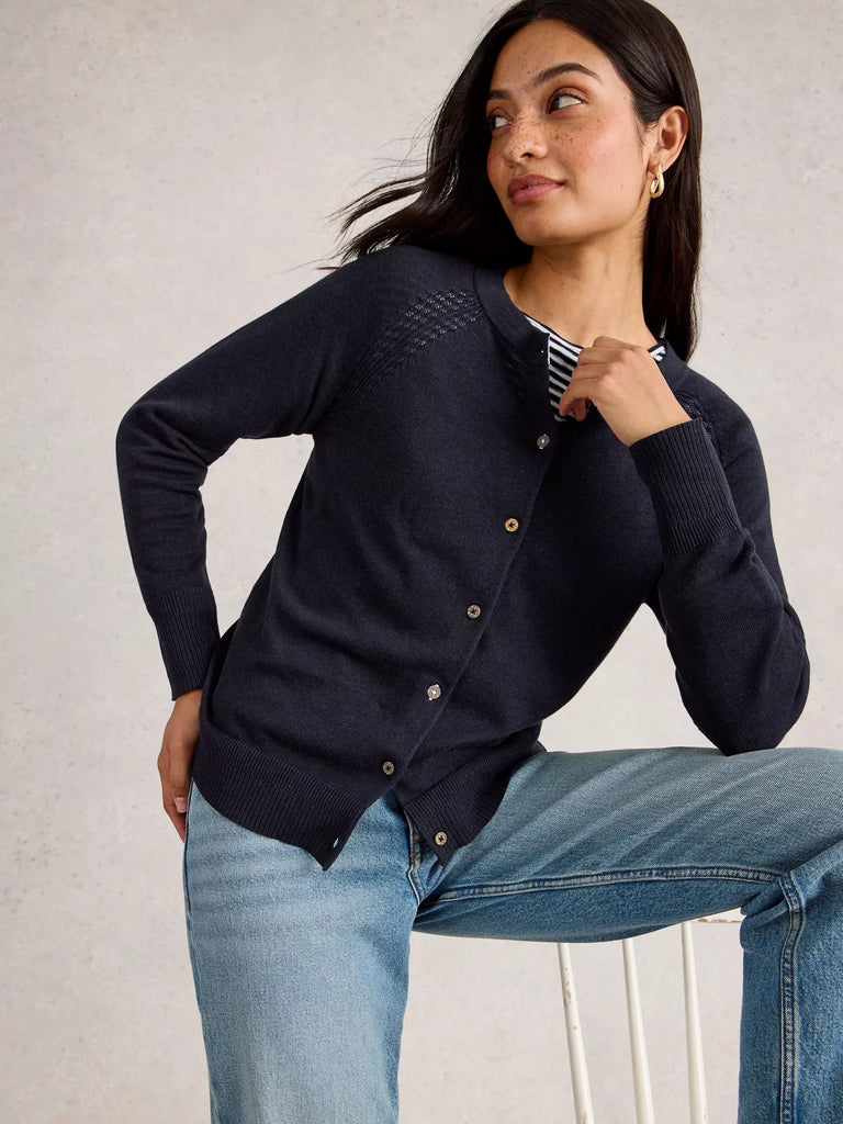438568 Lulu Dark Navy Cardi