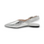 Foraya Silver Slingback Flat