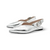 Foraya Silver Slingback Flat