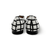 Micnic Black/White Flat