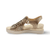 Ansh Gold Leather Sandal