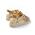 Ansh Gold Leather Sandal