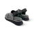 Carlenet Black Leather Sandal