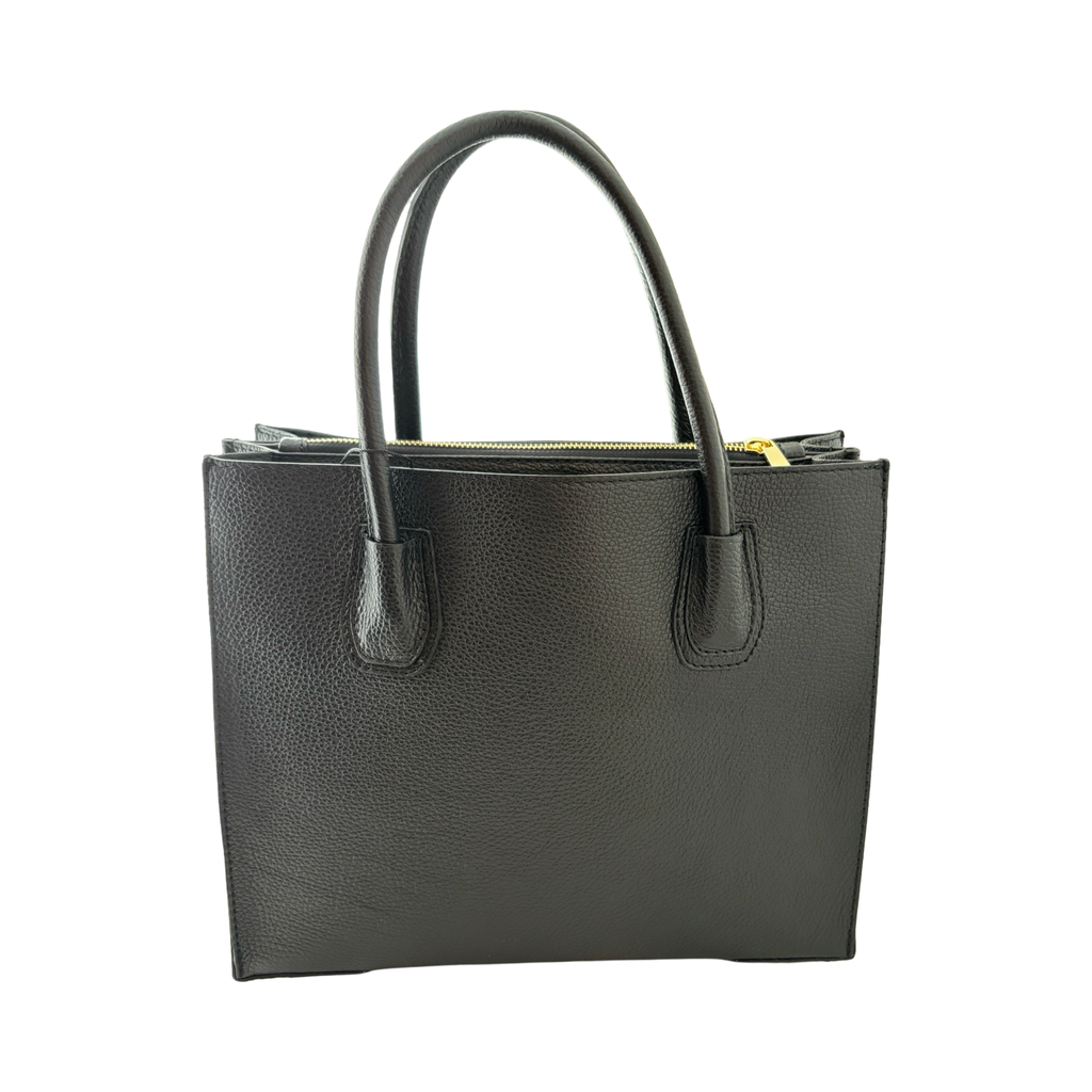 ML42846 Black Leather Bag