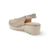 C33152 Pearl Gold Slingback Wedge