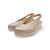 C33152 Pearl Gold Slingback Wedge
