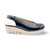 C33152 Navy Slingback Wedge