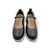 C7604 Black Platform Mary Jane