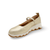 C7604 Gold Platform Mary Jane