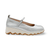 C7604 Silver Platform Mary Jane